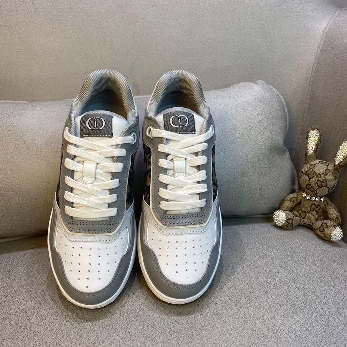 GLM - DIR B27 GREY LOW-TOP SNEAKER