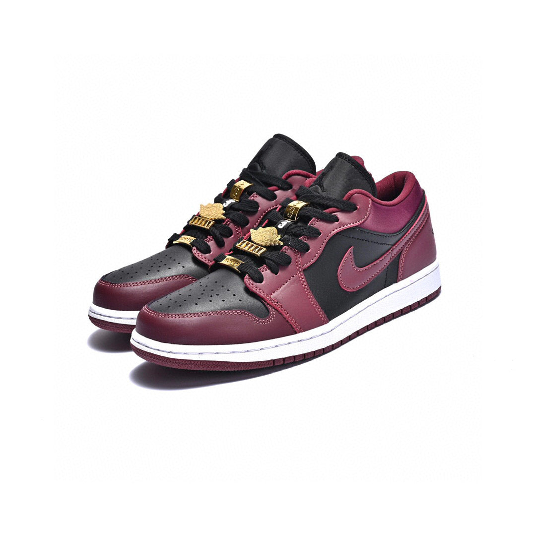 GLM - AJ1 low wine red metal wings