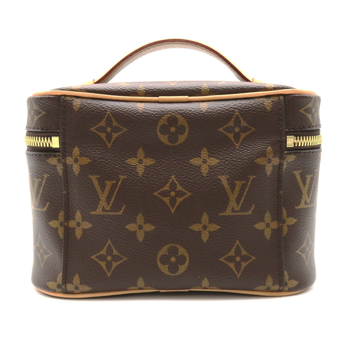 Louis Vuitton Louis Vuitton Nice Mini Vanity Bag Handbag PVC Coated Canvas Monogram  Brown M44495