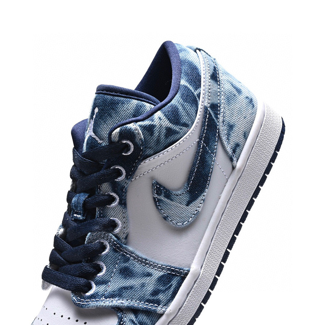 GLM - AJ1 Low Washed Denim