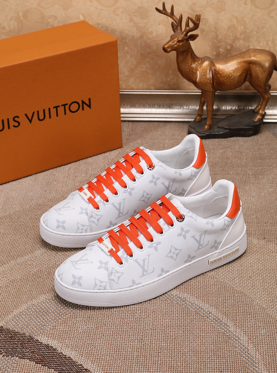 GLM - LUV Time Out Orange And White Sneaker