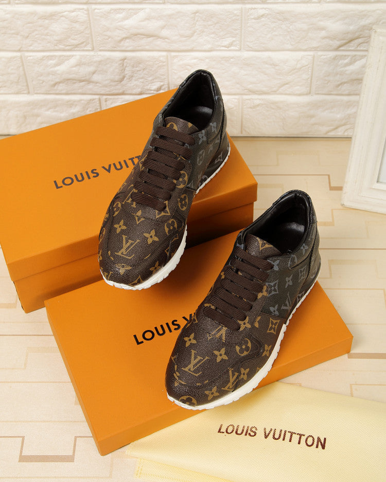 GLM - LUV GLMnogram Denim Brown Sneaker