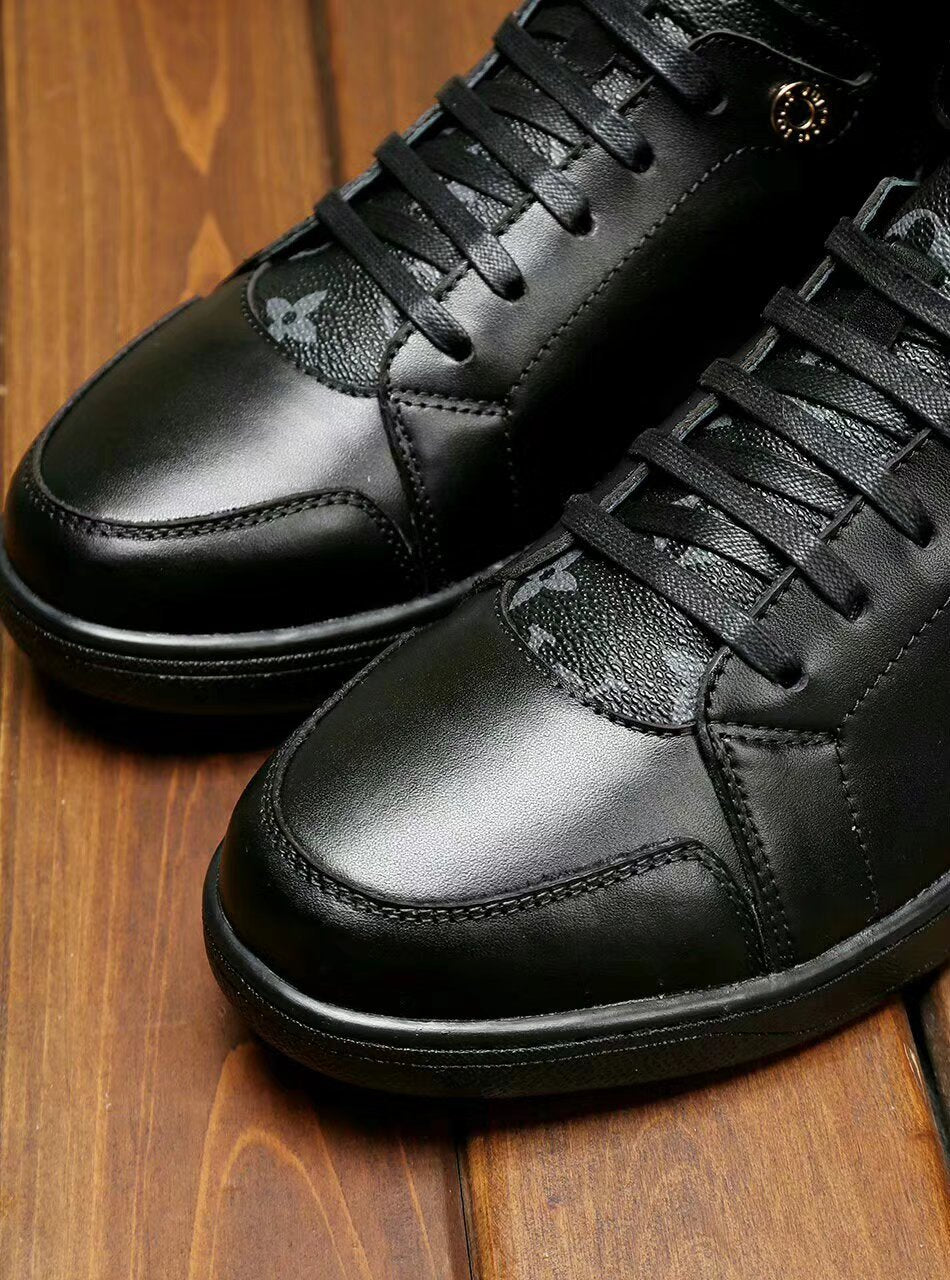 GLM - LUV HIgh Top Black Sneaker