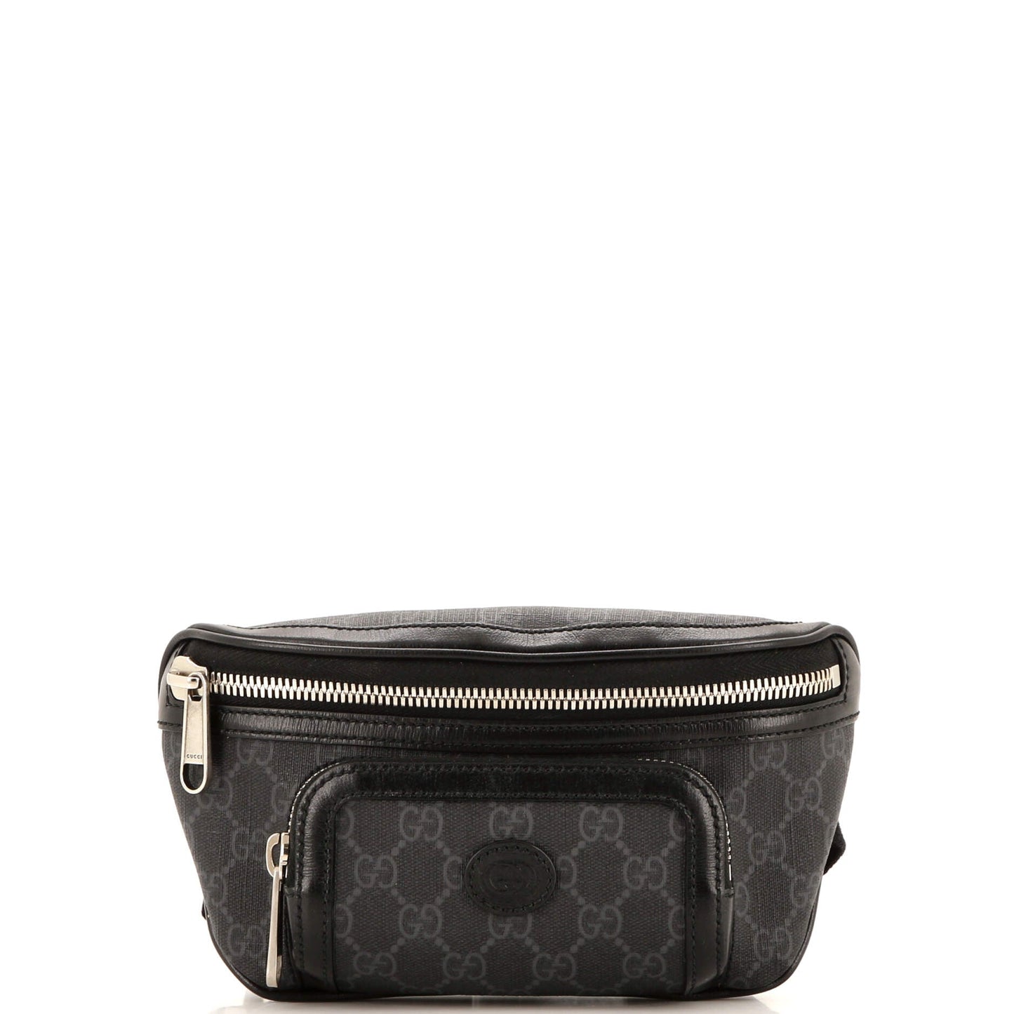 Interlocking G Patch Belt Bag GG Coated Canvas