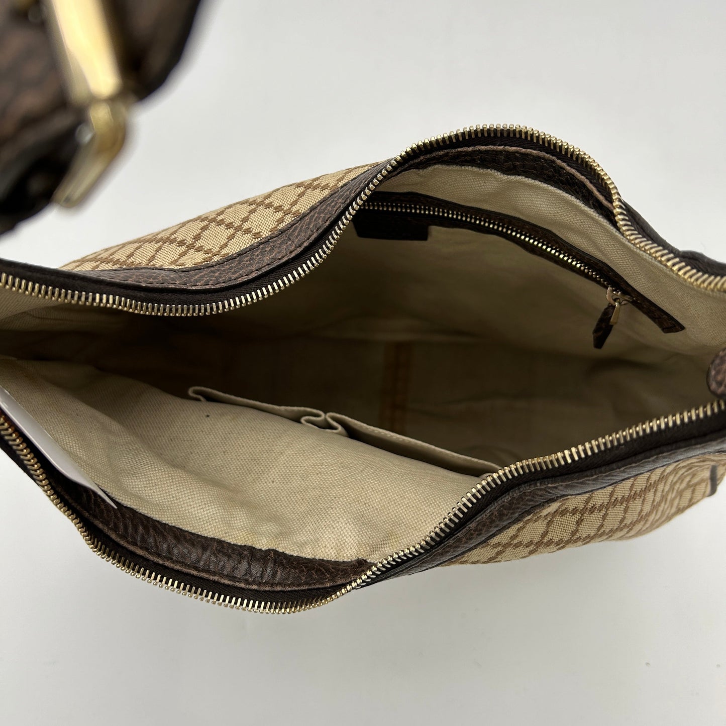 Gucci Catherine Brown Cloth Handbag