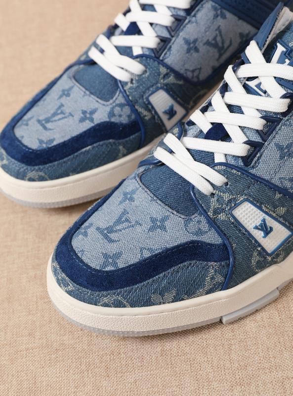 GLM - LUV Traners Vert Blue Sneaker