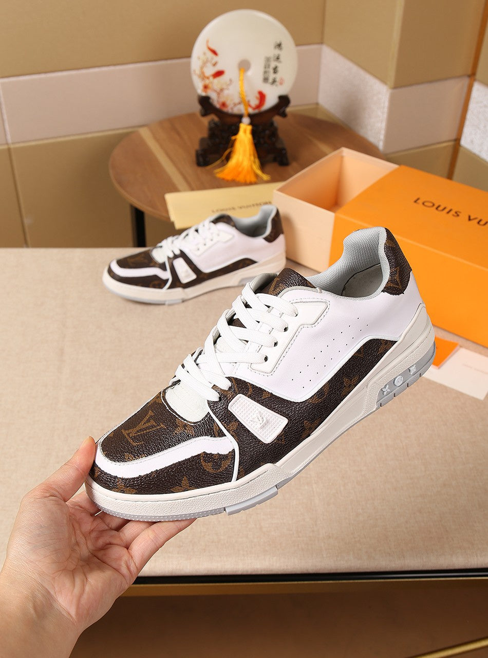 GLM - LUV Brown White Sneaker
