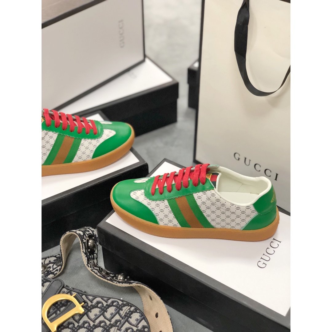 GLM-GCI  Screener Leather green Sneaker 091