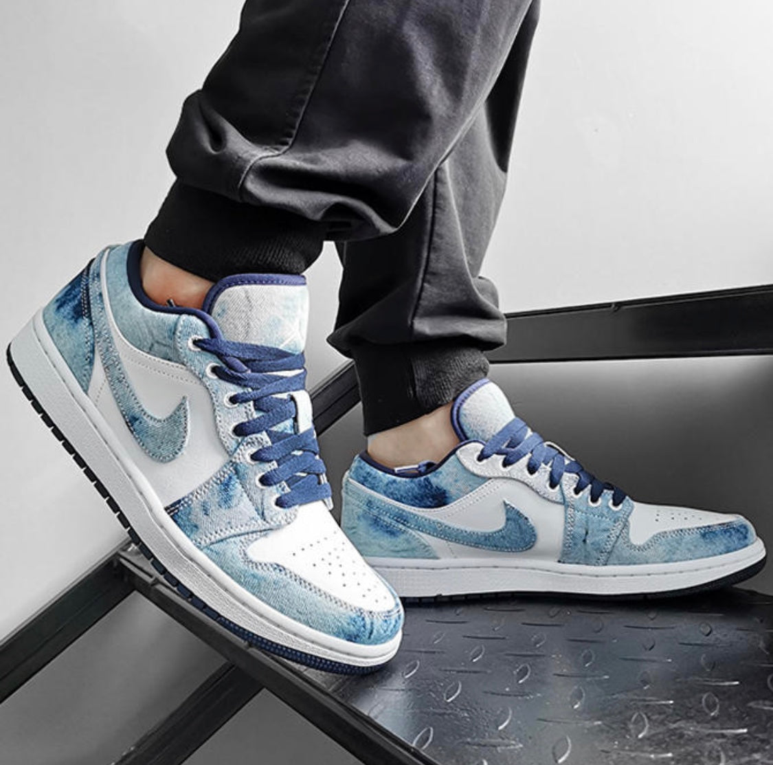GLM - AJ1 washed denim denim