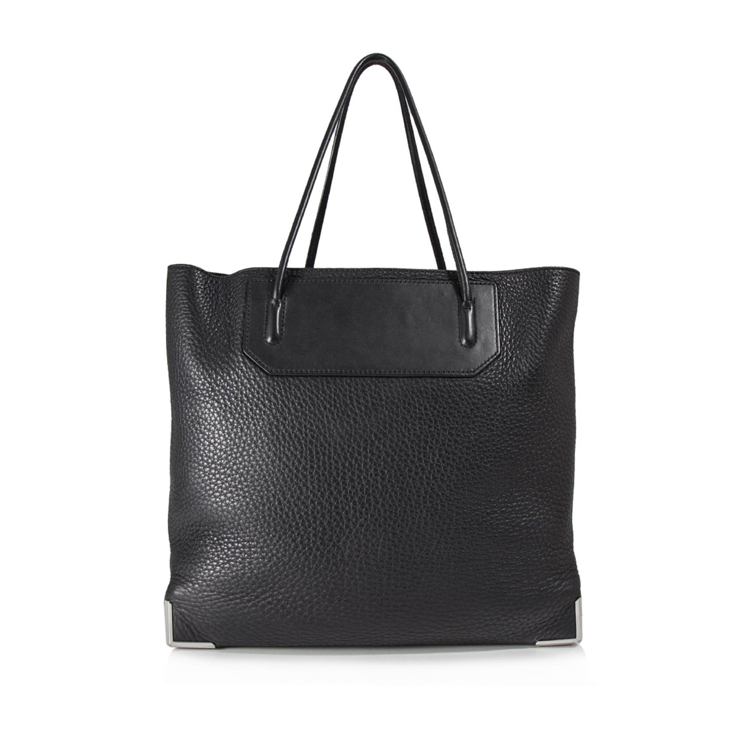 Pre-Loved Alexander Wang Black Calf Leather Large Prisma Tote Italy
