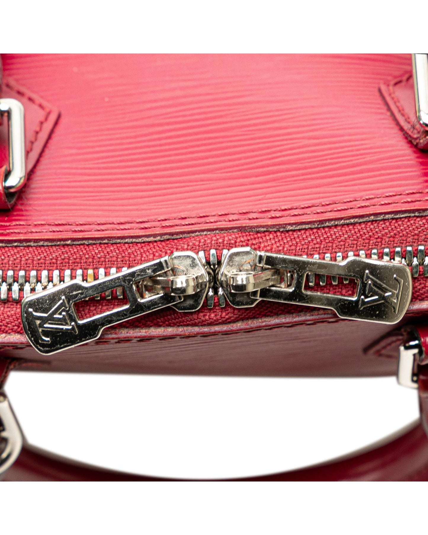 Epi Leather Alma BB with Rolled Handles and Shoulder Strap