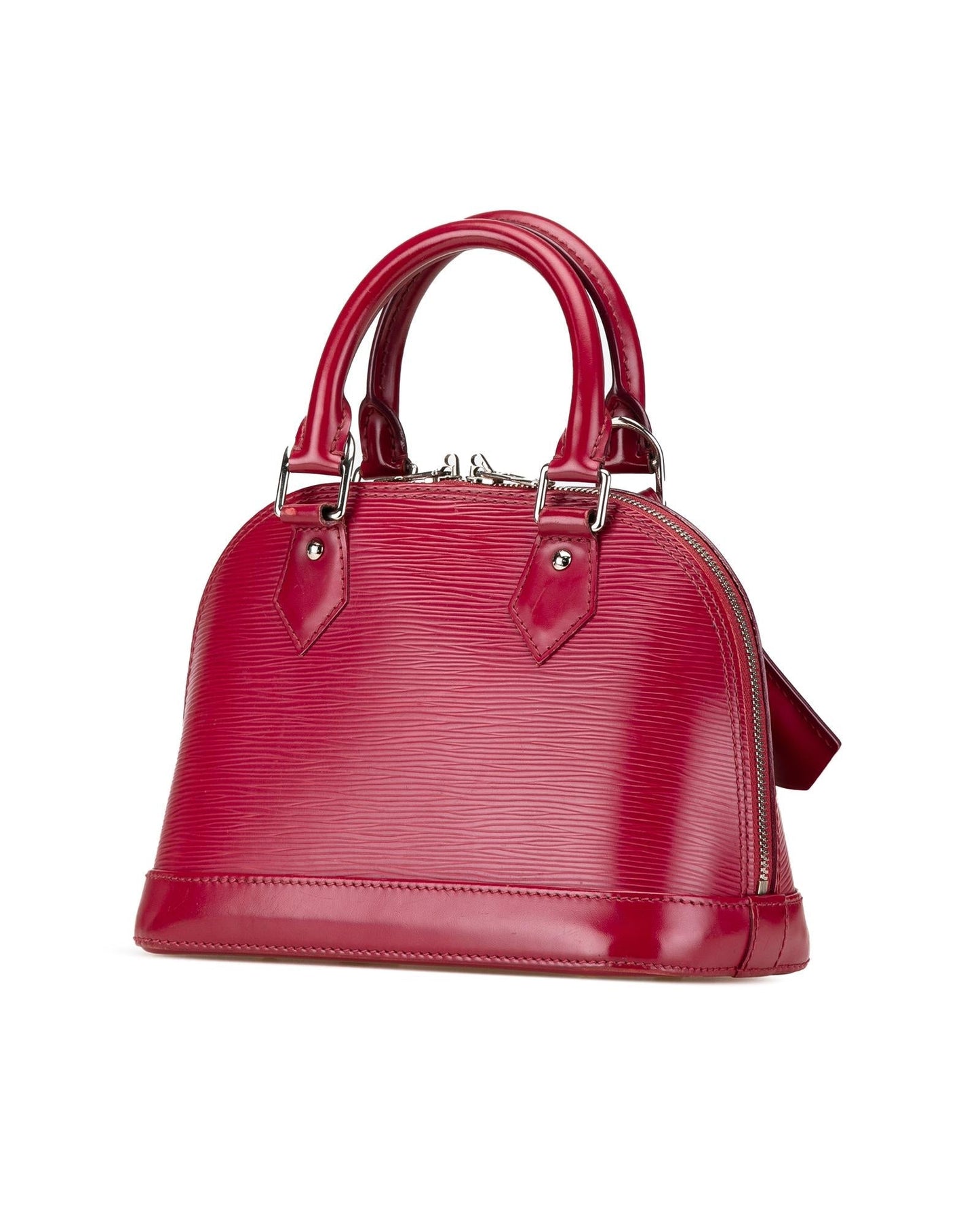 Epi Leather Alma BB with Rolled Handles and Shoulder Strap