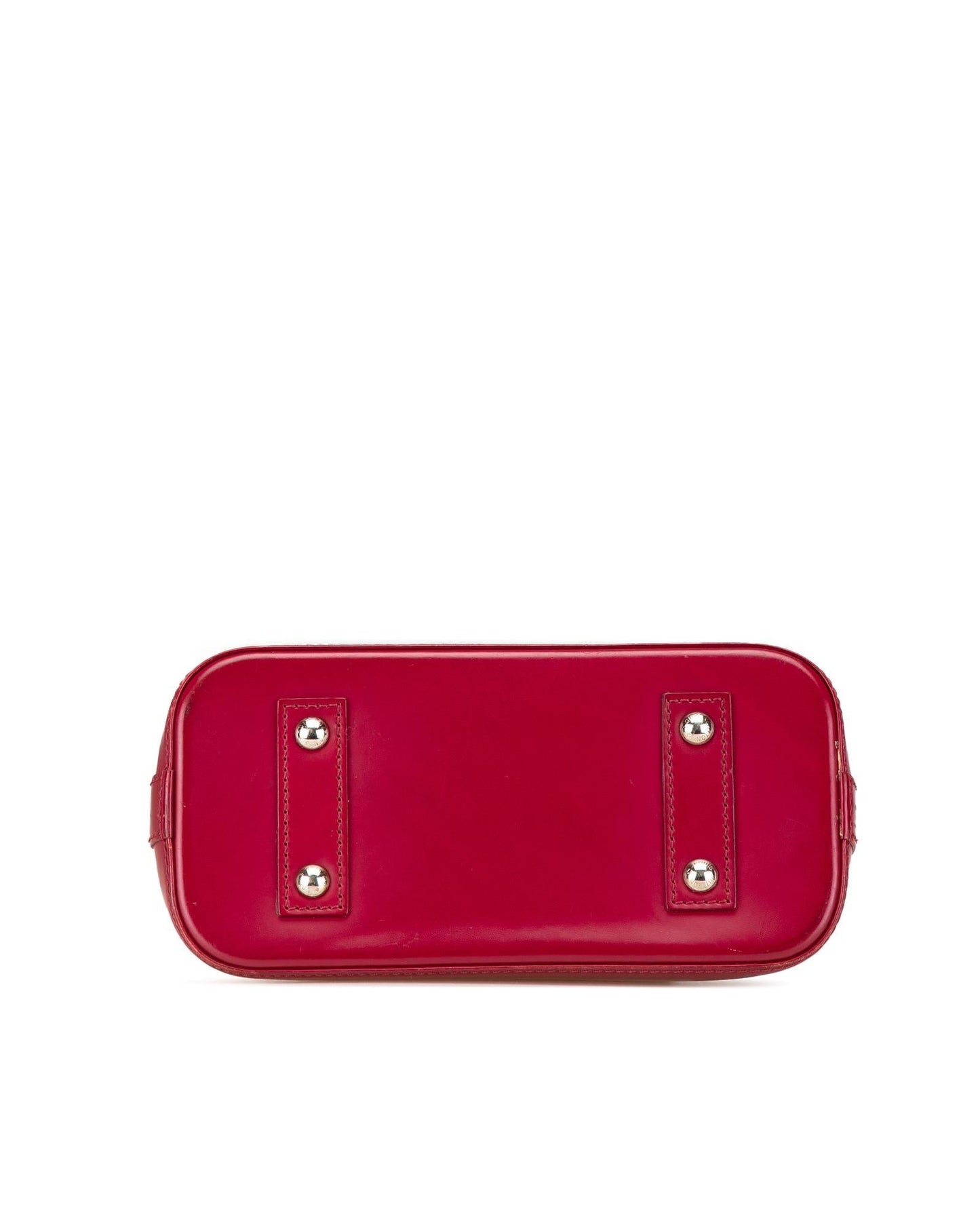 Epi Leather Alma BB with Rolled Handles and Shoulder Strap