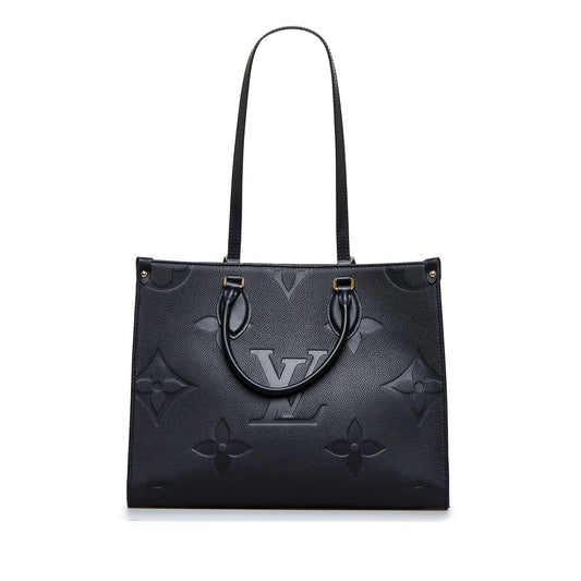 Louis Vuitton Onthego GM Black Monogram Empreinte
