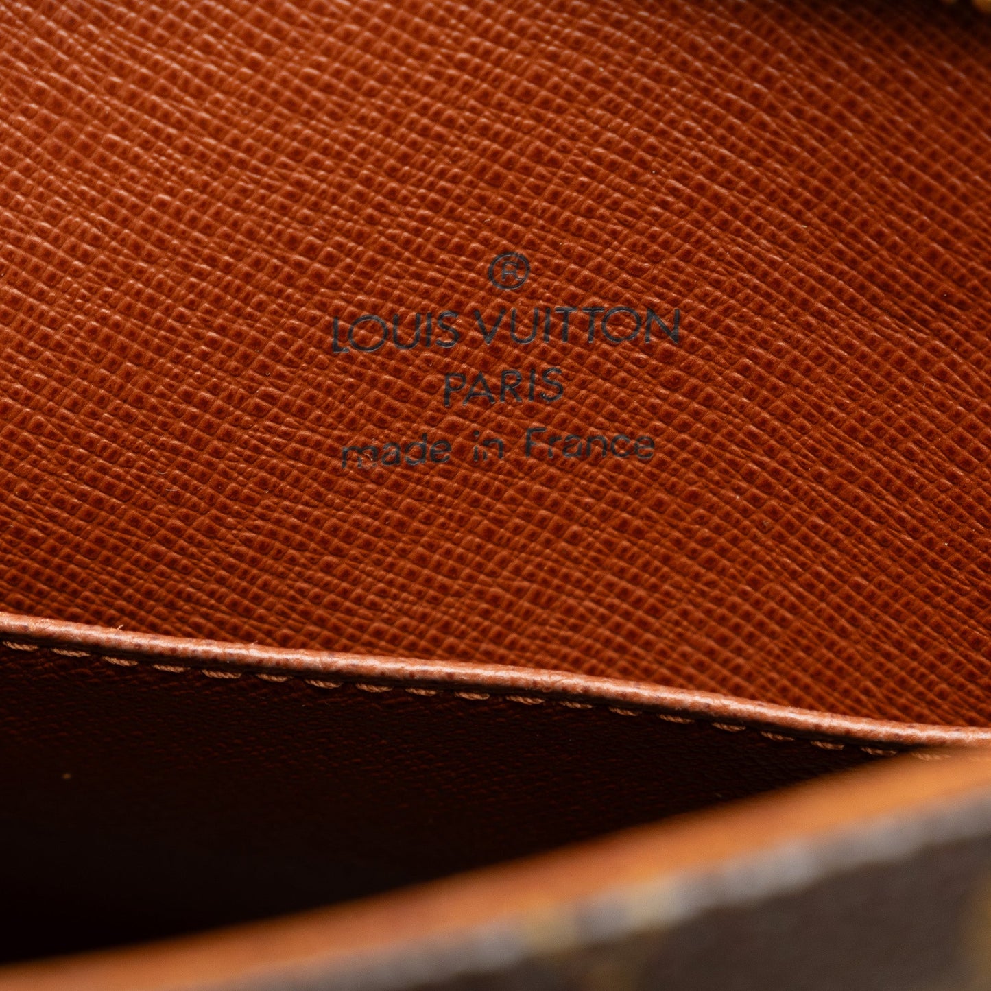 Brown Louis Vuitton Monogram Drouot Crossbody Bag