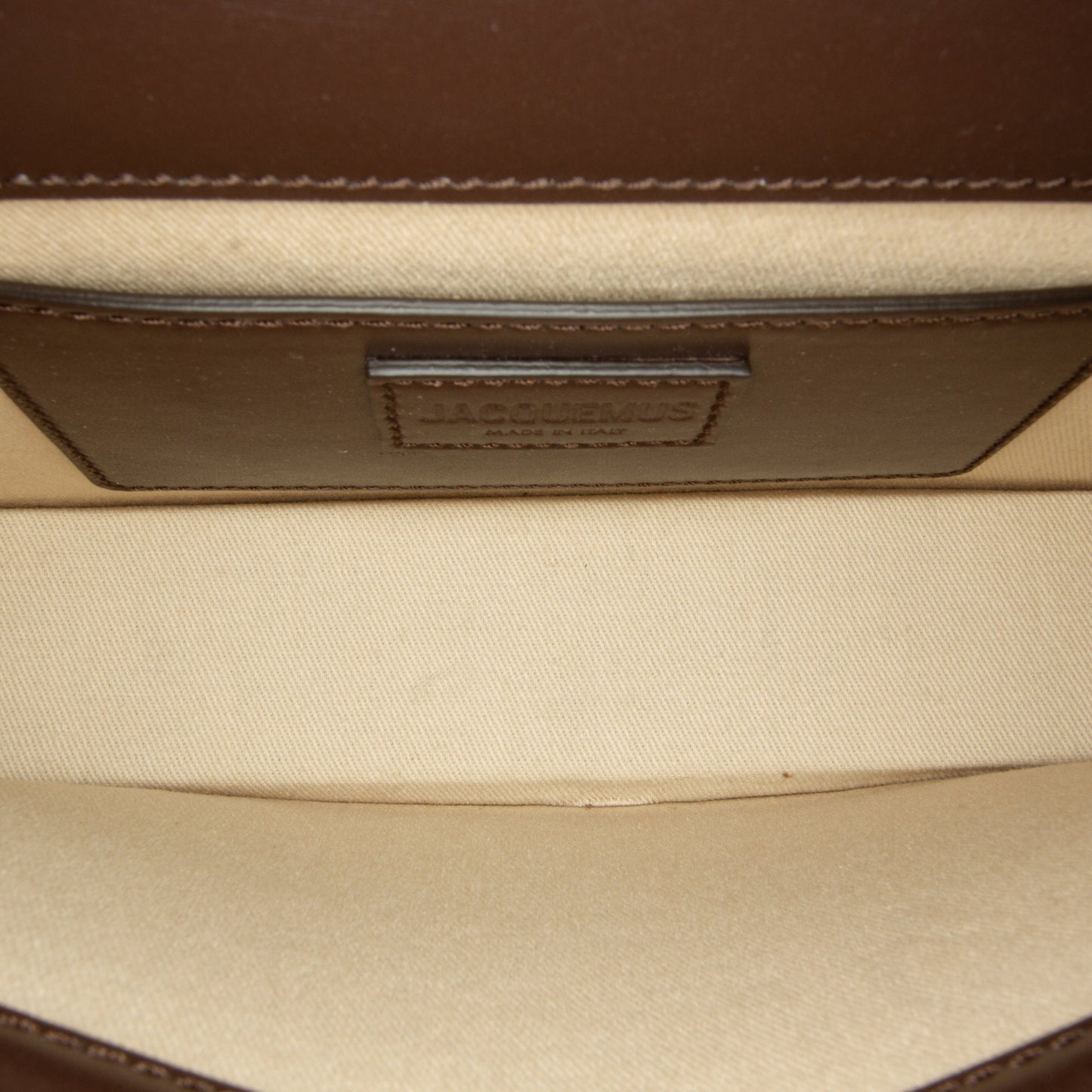 Jacquemus Le Bambidou Brown Shearling