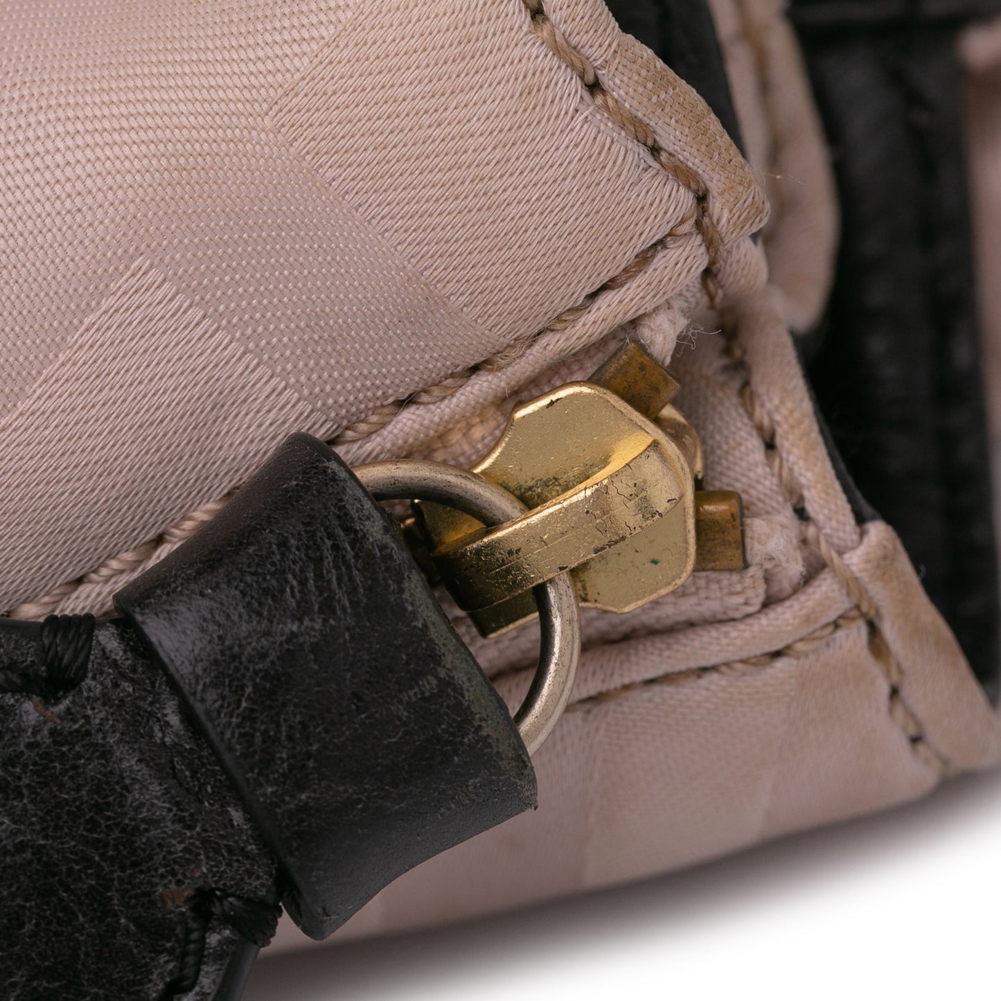 Beige Givenchy Monogram Nylon Tote Bag