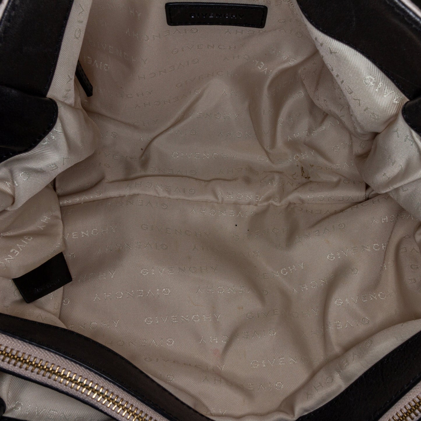 Beige Givenchy Monogram Nylon Tote Bag