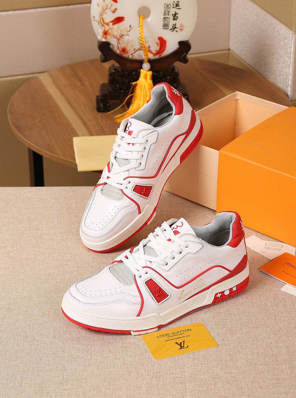 GLM - LUV SurfaGLM In GLMnogram Red White Sneaker