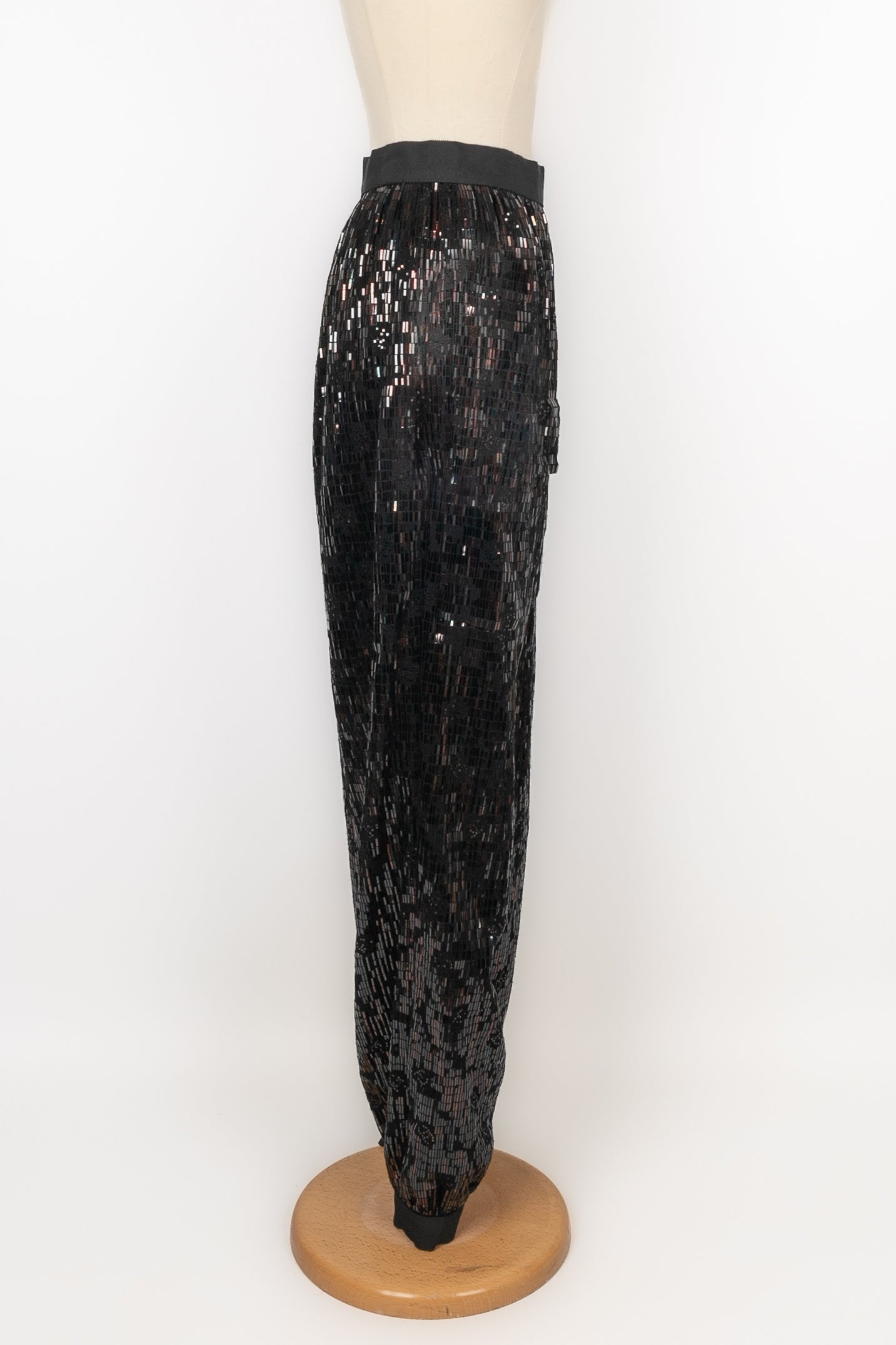 Pantalon Ã  paillettes Chanel