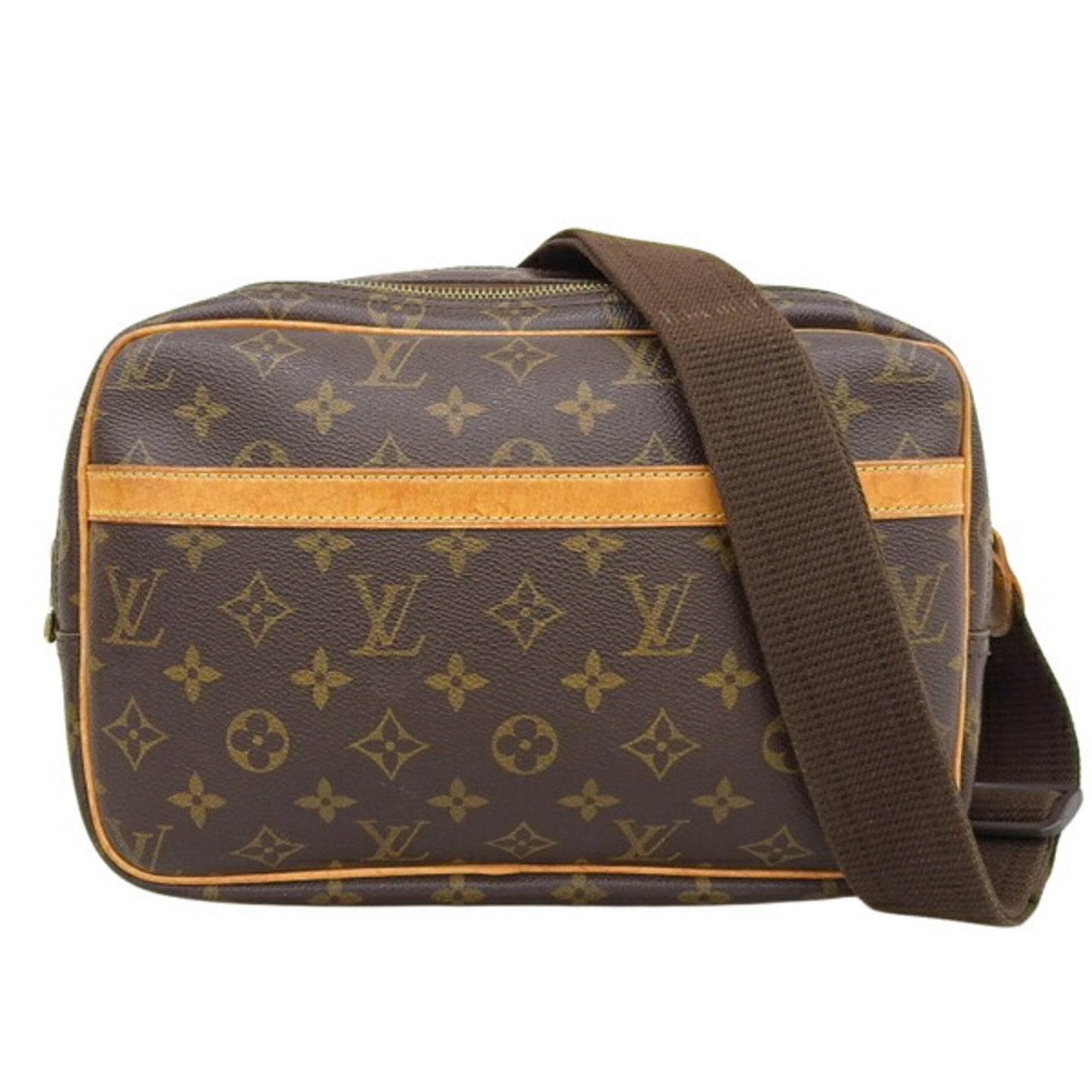 Louis Vuitton Reporter  Canvas Shoulder Bag ()