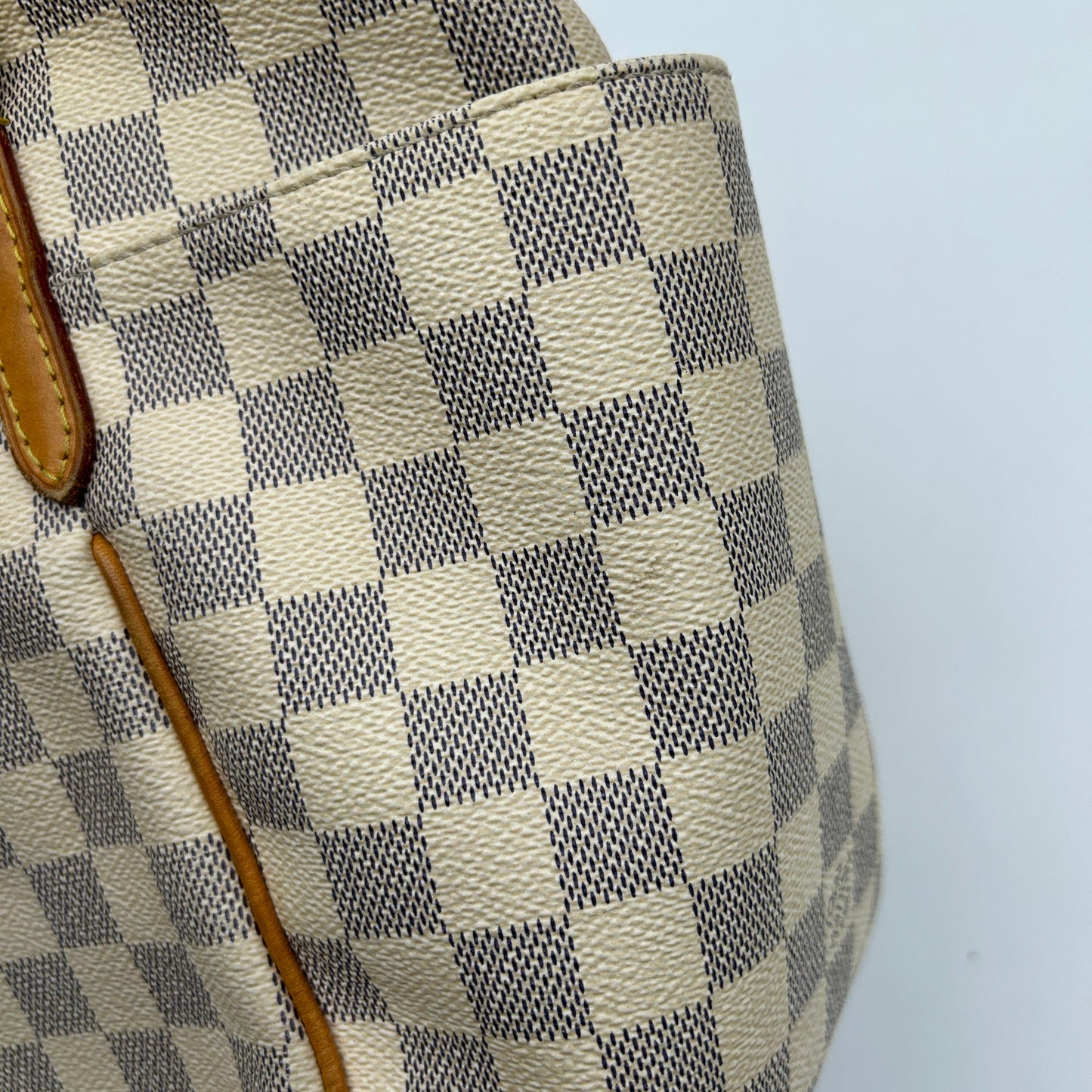 Louis Vuitton Damier Azur Totally PM Tote Bag Beige