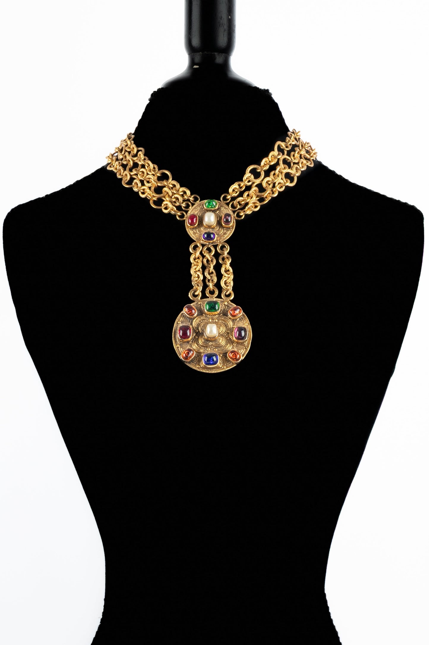 Collier byzantin Chanel 1984
