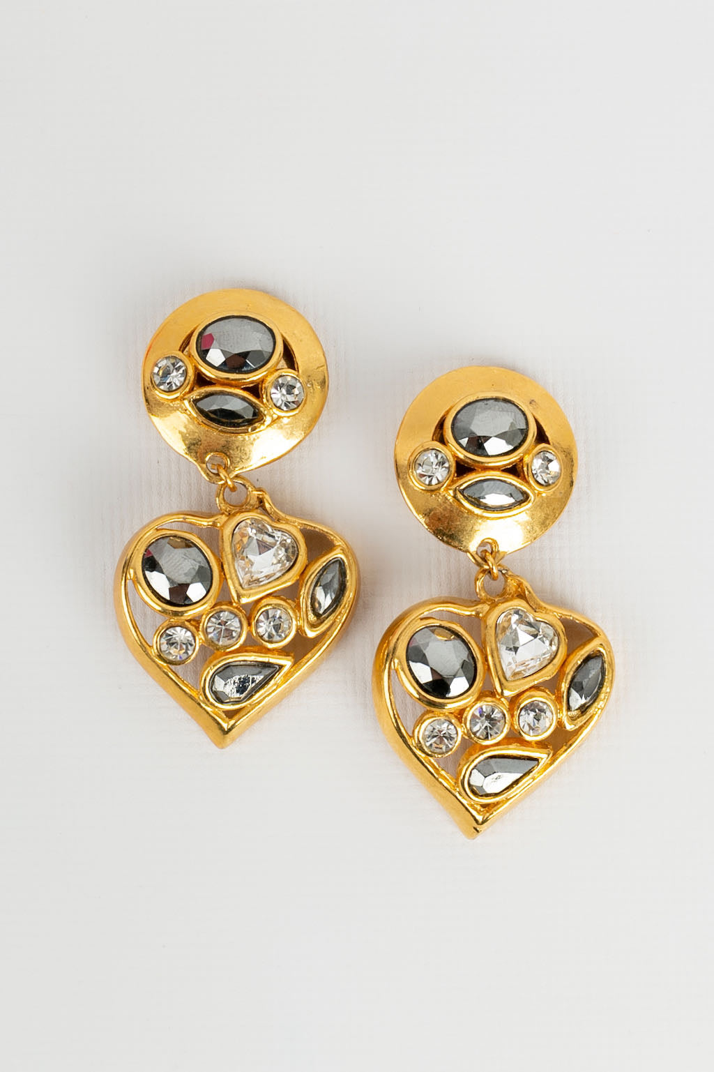 Boucles d'oreilles pavÃƒÆ’Ã‚Â©es de strass