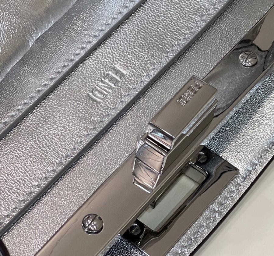 FI GlamI Small Silver Bag For Woman 27cm/11in