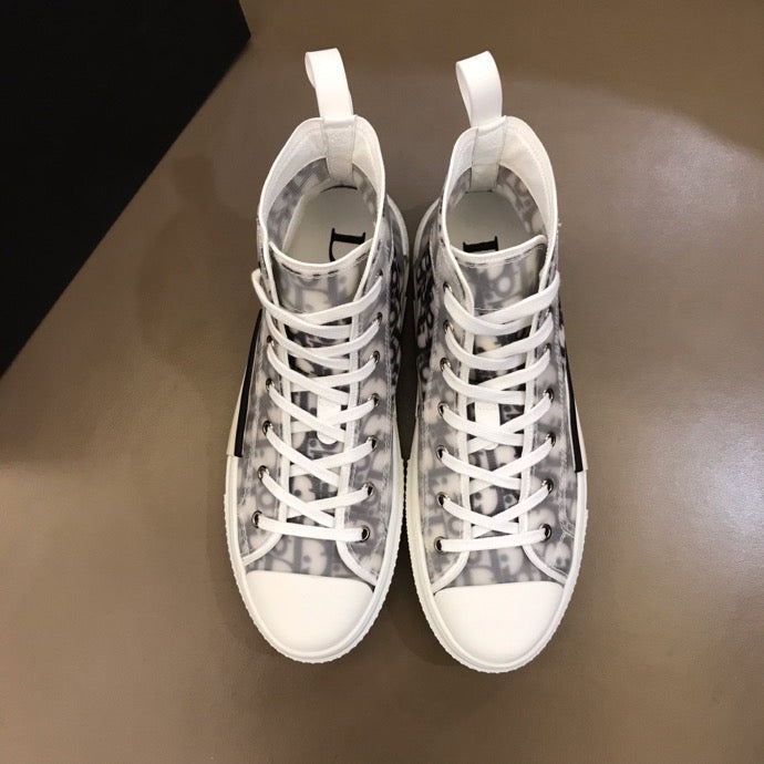 GLM - DIR B23 Black and White HIGH-TOP SNEAKER