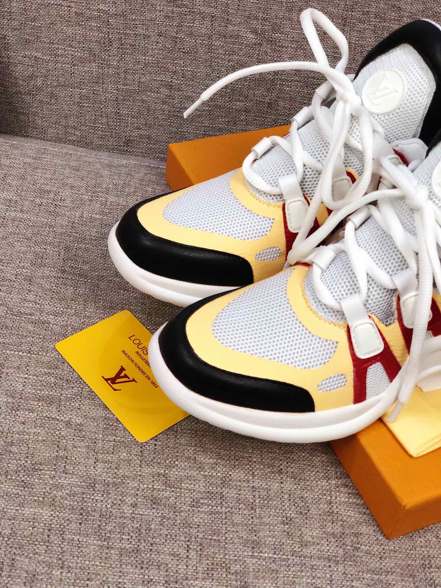 GLM - LUV Archlight Red Yellow Sneaker