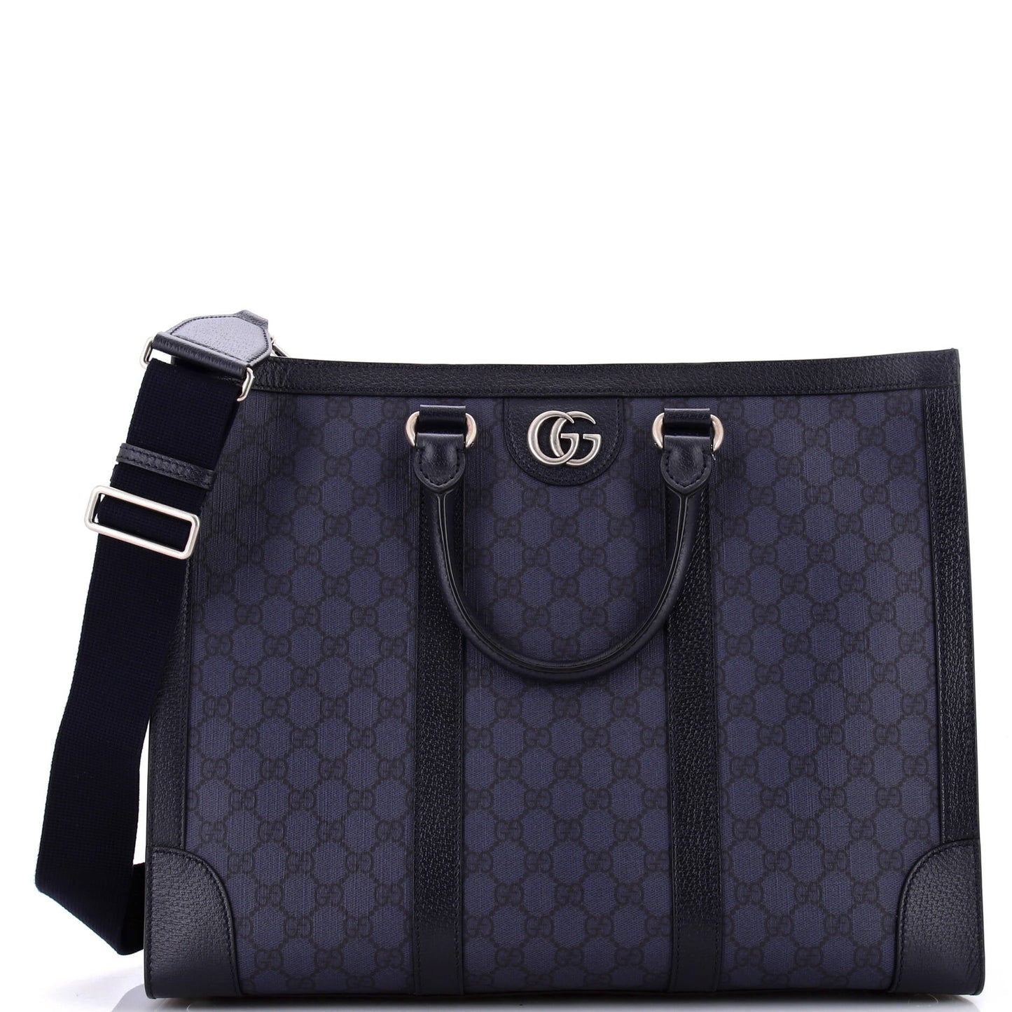 Ophidia Convertible Open Tote GG Coated Canvas Large