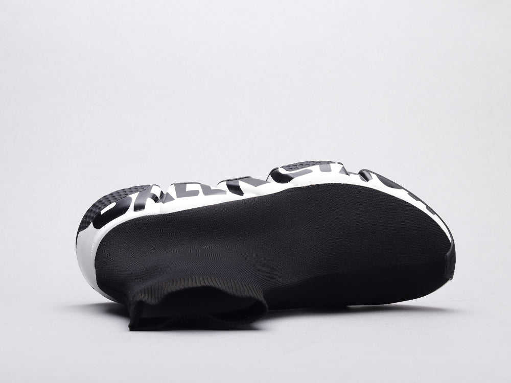 GLM - Bla Socks Shoes Black and White Sneaker