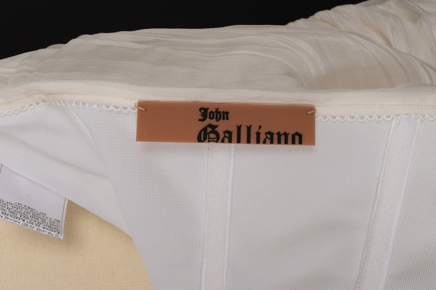 Robe bustier Galliano