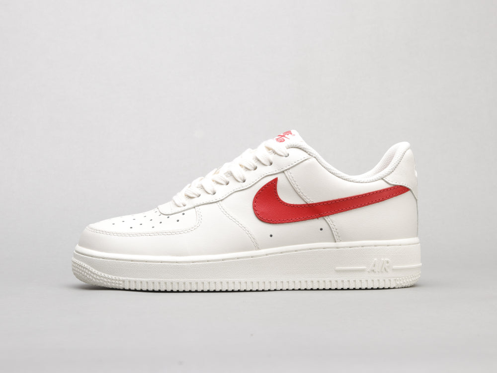 GLM - AF1 retro white red low top