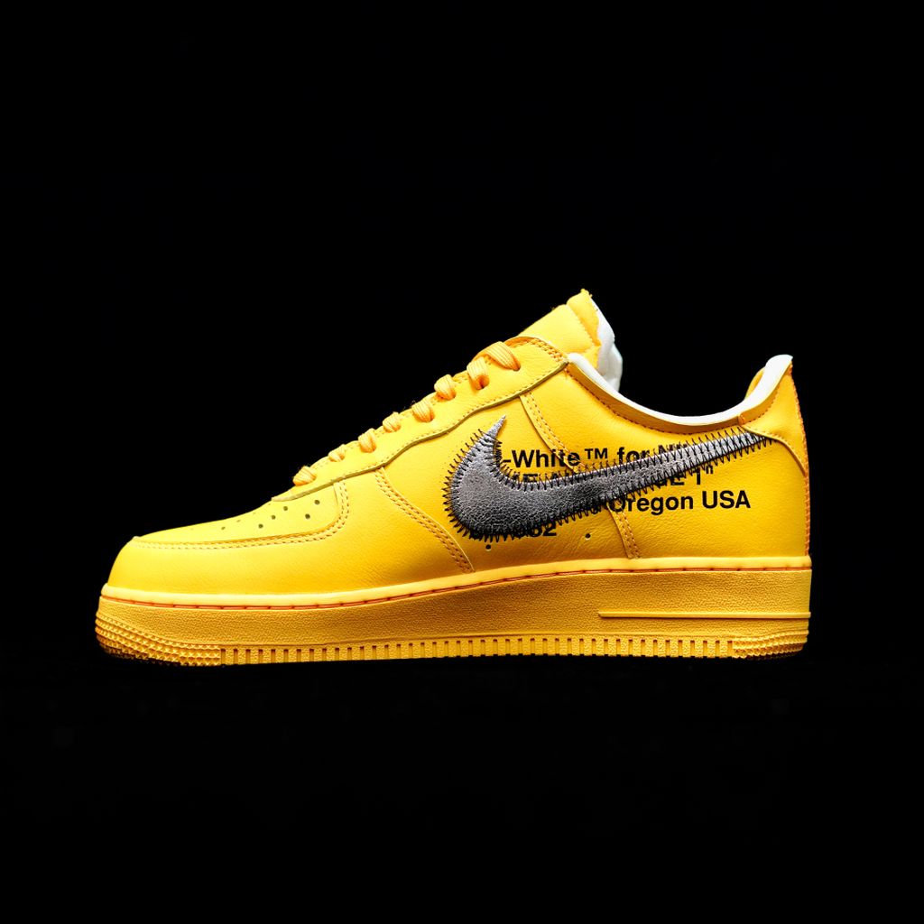 GLM - OW x AF1 Gold and Silver