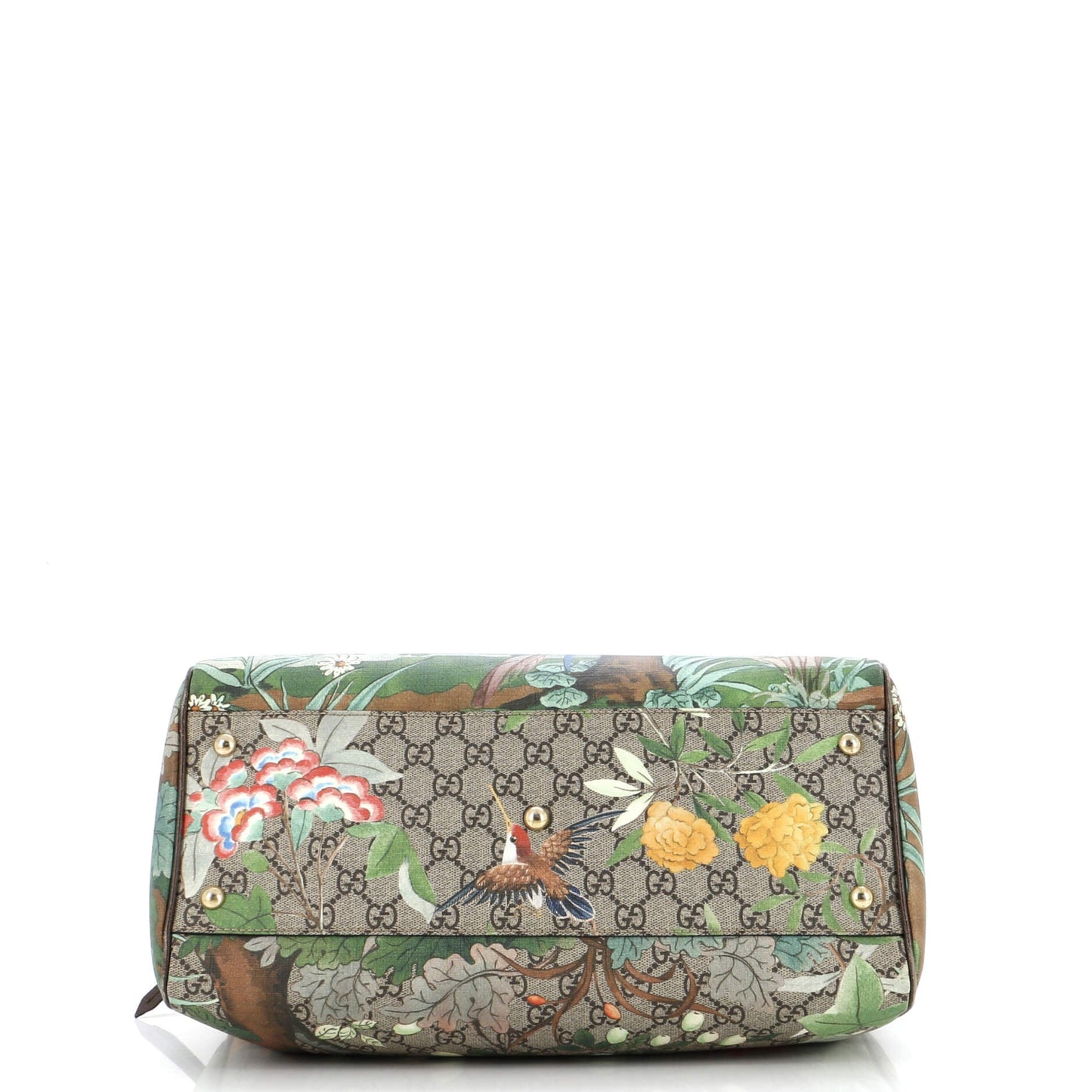 Convertible Boston Bag Tian Print GG Coated Canvas Medium