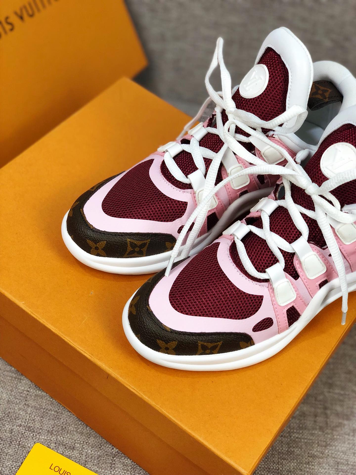 GLM - LUV Archlight Pink Brown Sneaker