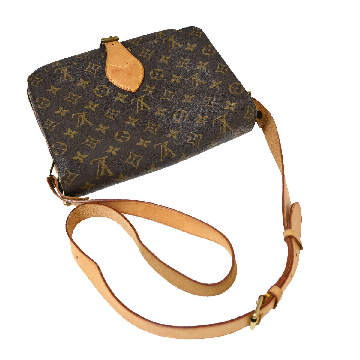 Louis Vuitton Cartouchiere  Canvas Handbag ()