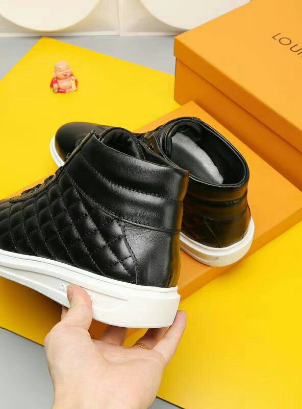 GLM - LUV HIgh Top Metal Black Sneaker