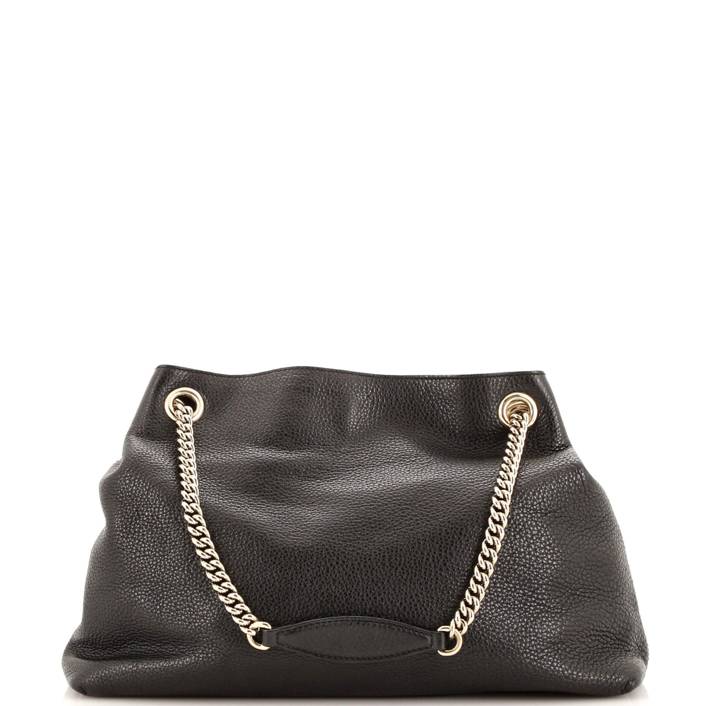 Soho Chain Strap Shoulder Bag Leather Medium
