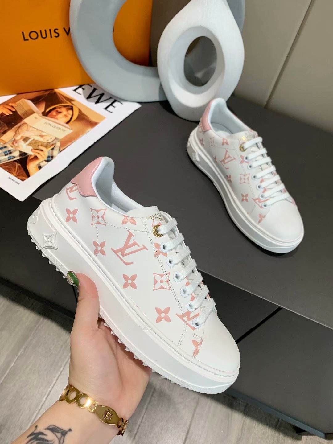 GLM - LUV Time Out PInk Sneaker