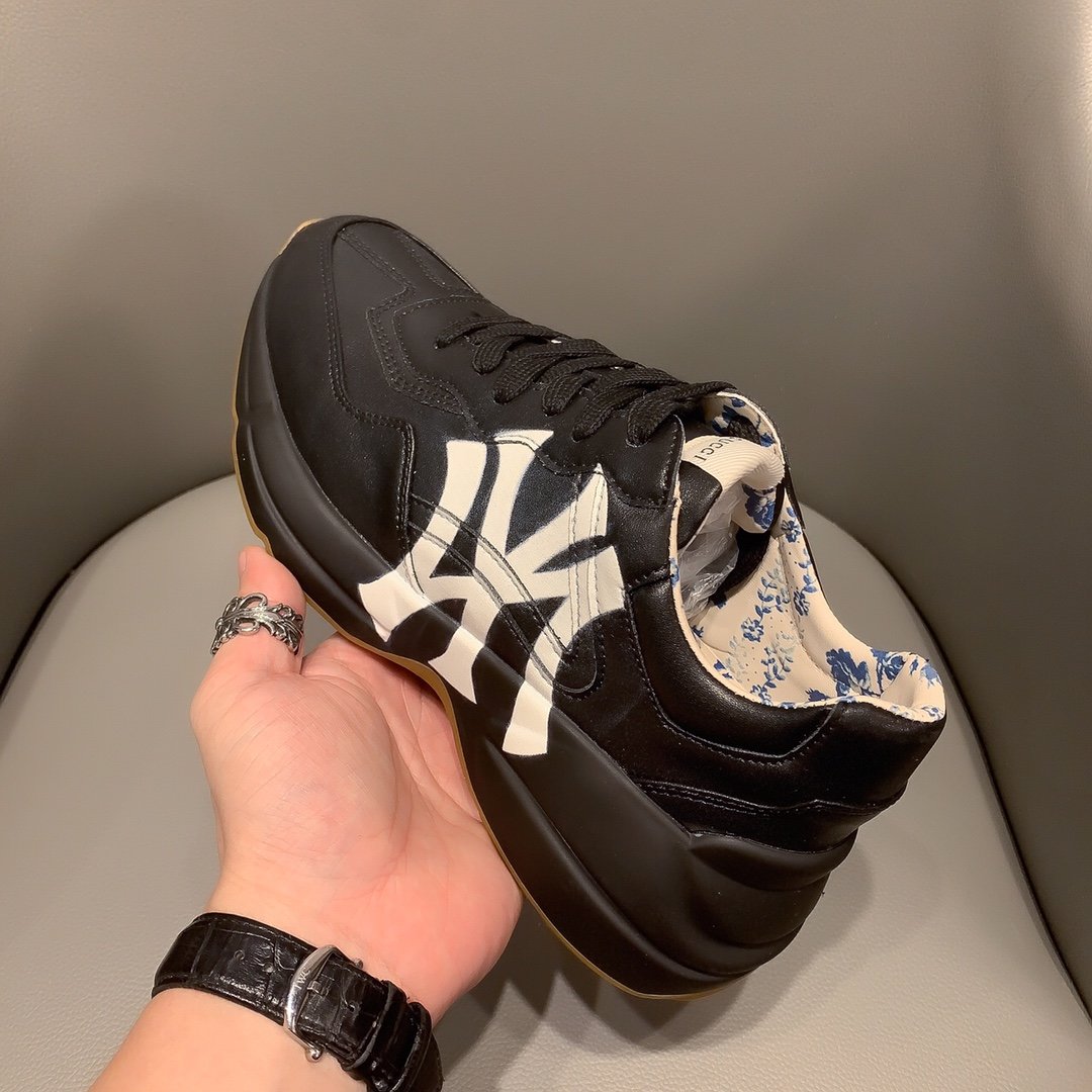 GLM-GCI  RHYTON VINTAGE TRAINER NY BLACK SNEAKER 139