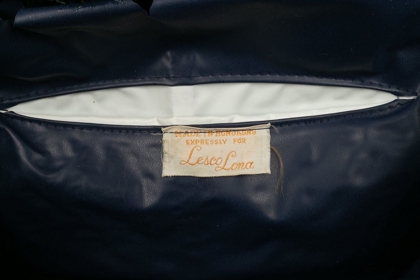 Sac en osier bleu