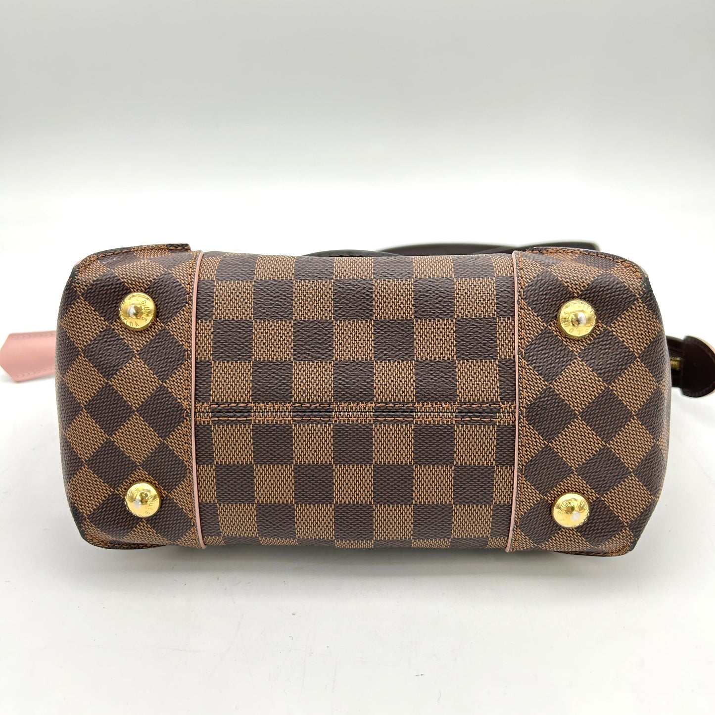 Louis Vuitton Damier Ebene Caissa Tote PM Rose Ballerine LA30608