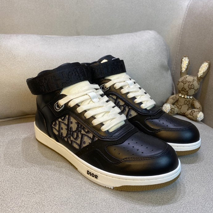 GLM - DIR  B27 BLACK HIGH-TOP SNEAKER