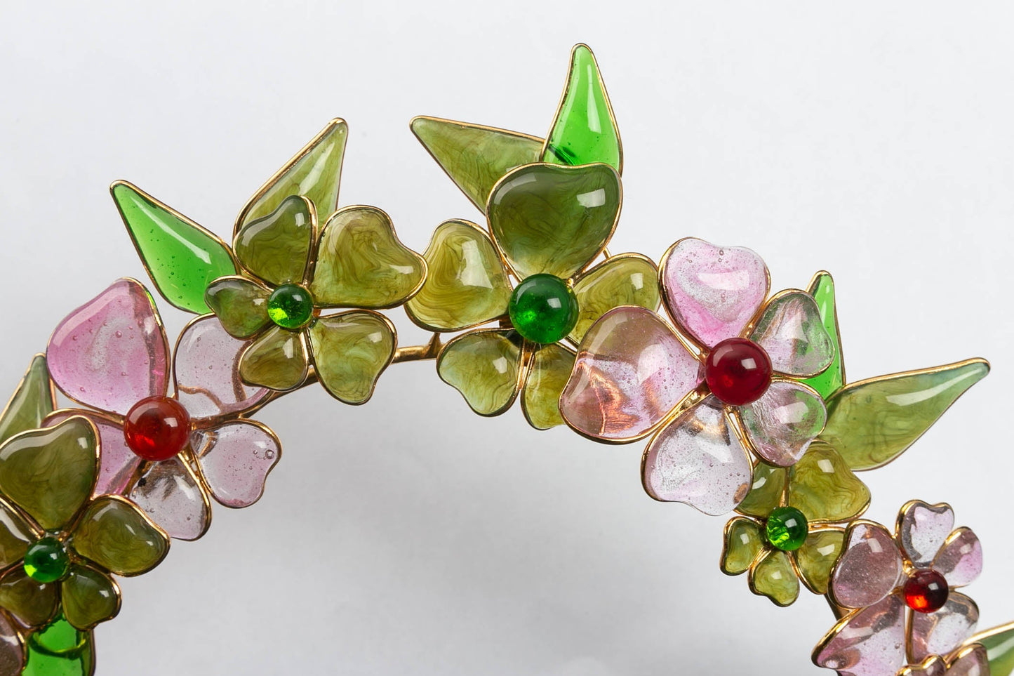 Collier en pÃƒÆ’Ã‚Â¢te de verre Augustine