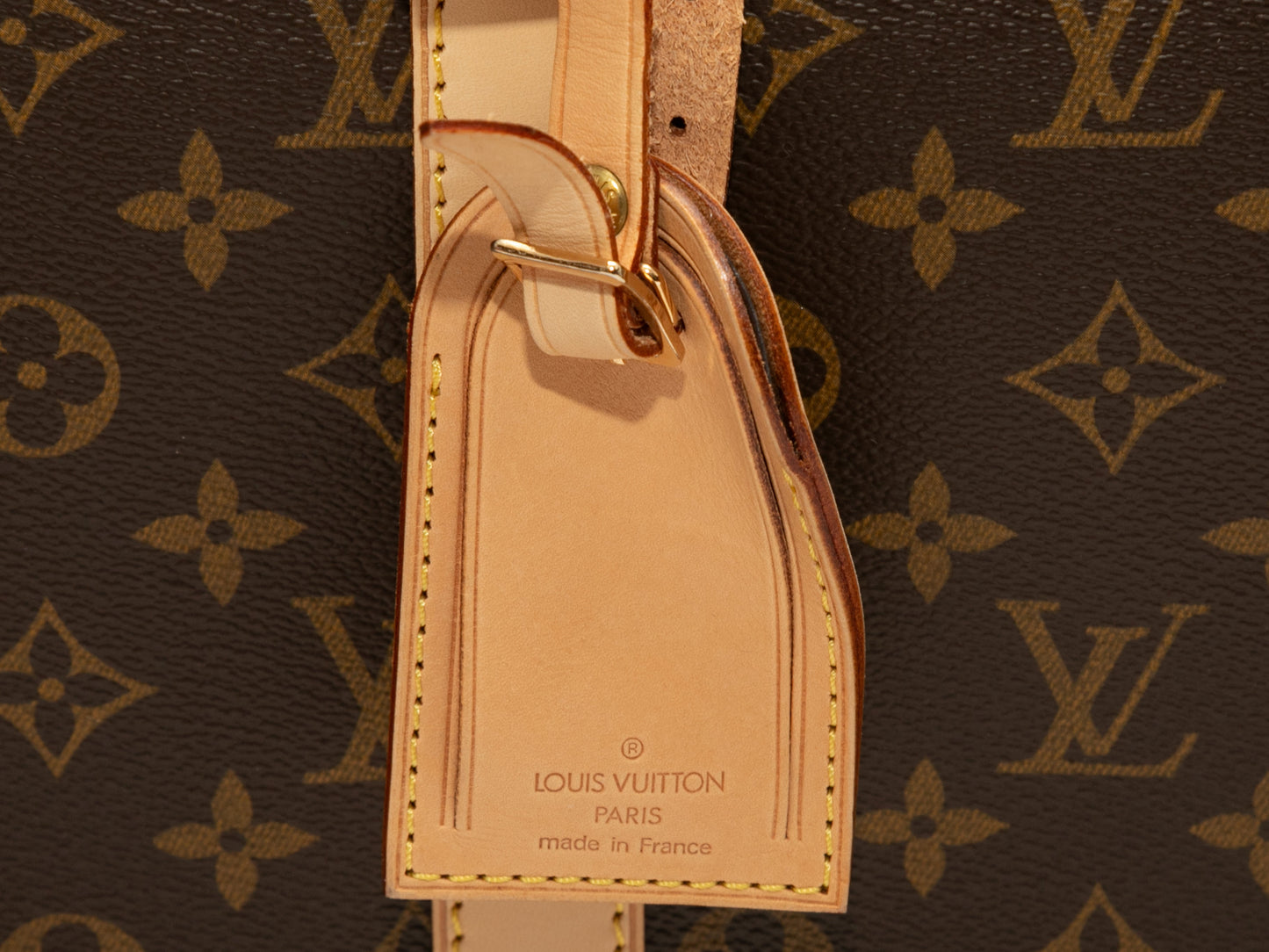 Brown Louis Vuitton Monogram Large Soft Trunk