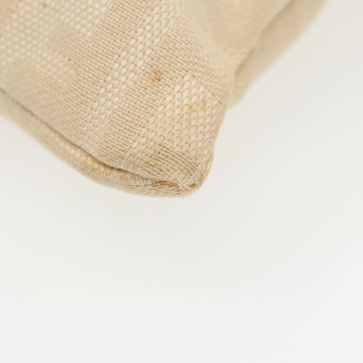 FENDI Zucca Canvas Hand Bag Beige 100235