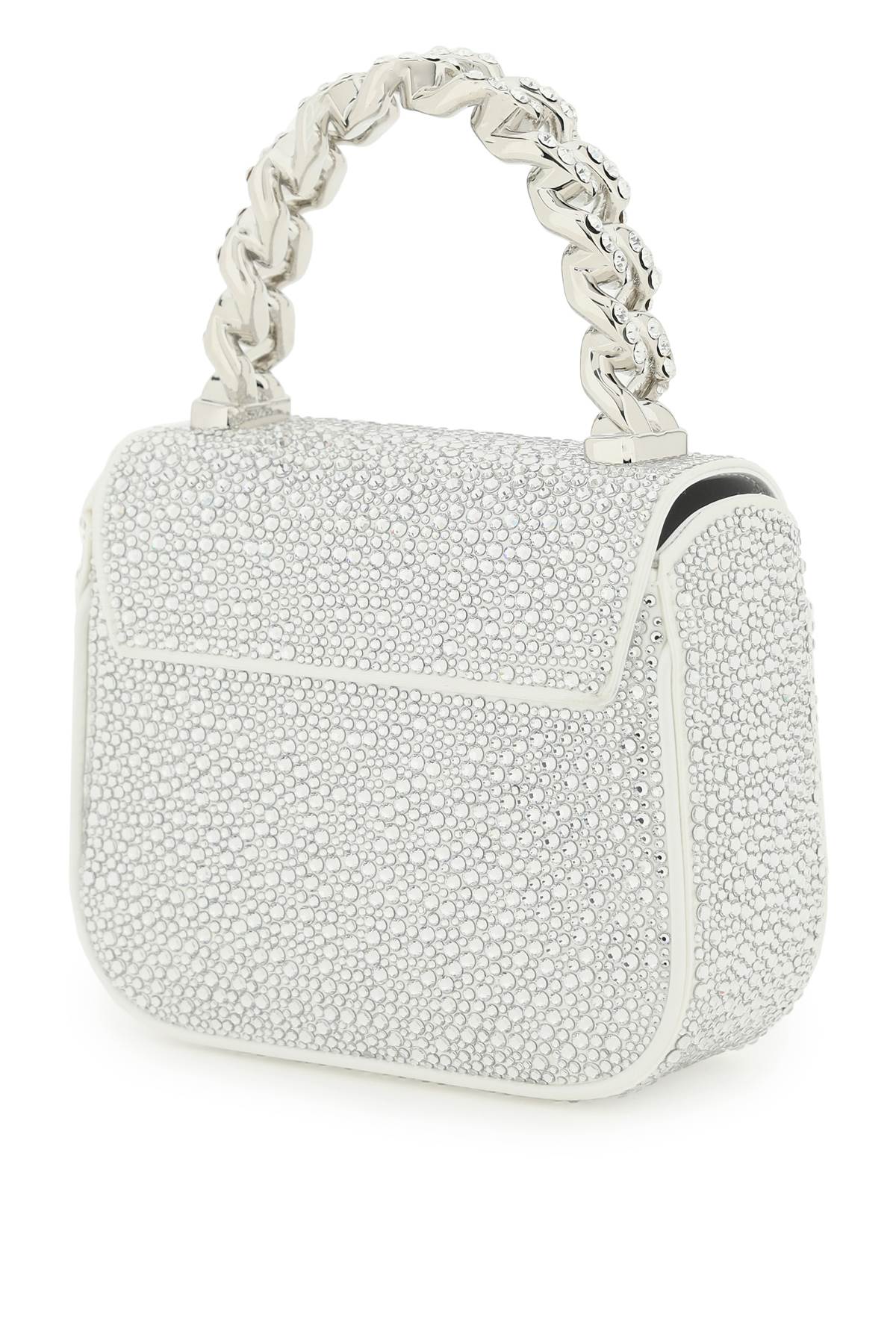 Versace La Medusa Handbag With Crystals Women